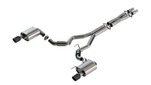 Load image into Gallery viewer, Borla 2024 Ford Mustang GT 5.0L V8 w/o Active Exhaust S-Type Cat-Back Exhaust System - Carbon Fiber - 140960CFBA