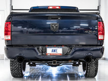 Load image into Gallery viewer, AWE Tuning 09-18 RAM 1500 5.7L (w/Cutouts) 0FG Dual Rear Exit Cat-Back Exhaust - Diamond Black Tips - 3015-33004
