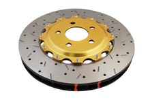 Load image into Gallery viewer, DBA 99-04 Audi A6 Quattro 4.2L Front 5000 Series Drilled &amp; Slotted Rotor w/Gold Hat - DBA5240GLDXS