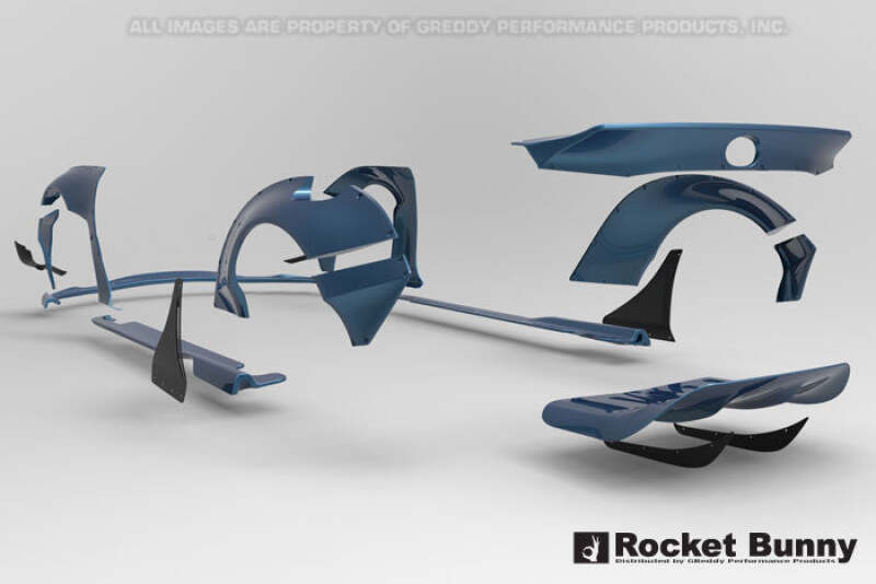 GReddy 2015 Lexus RC Rocket Bunny Full Wide-Body Aero Kit - 17010250