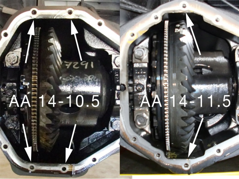 aFe Power Cover Rear Differential COV Diff R Dodge Diesel Trucks 03-05 L6-5.9L Machined - 46-70092