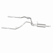 Load image into Gallery viewer, Magnaflow 09-13 Dodge Ram 1500 V6 3.6L Dual Spilt Rear Exit Polished Stainless C/B Perf Exhaust - 15249