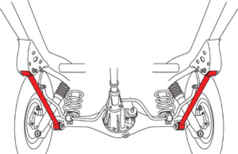 SPC Performance Toyota Lower Control Arms - 25955