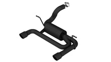 Load image into Gallery viewer, Borla 2018 Jeep Wrangler JL/JLU 3.6L 2DR/4DR ATAK SS Axle Back Black Coated Exhaust w/3.5in Tips - 11957CB