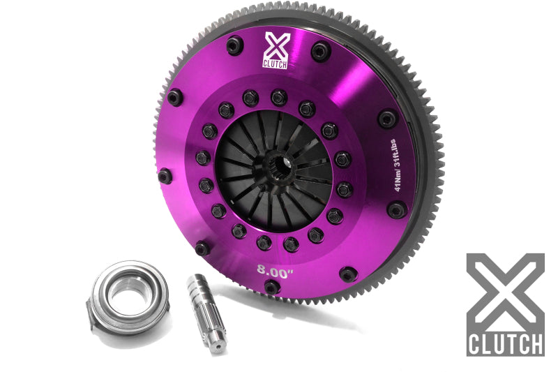 XClutch 88-91 Honda CRX Si 1.6L 8in Single Solid Ceramic Clutch Kit - XKHN20521-1E