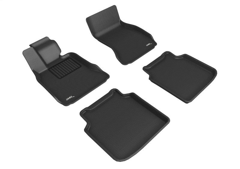 3D MAXpider 09-12 BMW 7 Series LI (F02) RWD Kagu Black Full Set - L1BM05201509