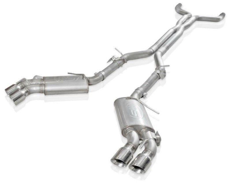 Stainless Works 2016-18 Camaro SS Legend Catback Exhaust w/ 3in X-Pipe AFM Valves - CA16AVCBSL