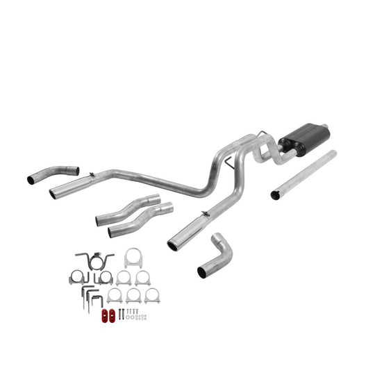 Flowmaster 94-01 Dodge RAM 1500 3.9L/5.2L/5.9L American Thunder Cat-Back Exhaust System - 17429