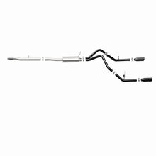 Load image into Gallery viewer, MagnaFlow SYS Cat-Back 4in Black Dual Split Rear Tips 14-15 Chevy Silverado/GMC Sierra 4.3L-5.3L - 15361