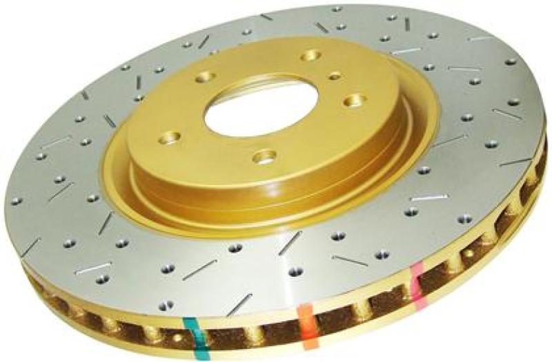 DBA 14-18 Audi RS7 (w/Iron Rotors) Rear 4000 Series Drilled & Slotted Rotor - DBA43003XD