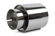 Load image into Gallery viewer, Dinan Double-Walled 4in Clamp-On Exhaust Tip - Polished - 4in Outlet / 2.75in Inlet - D663-0600-BOX