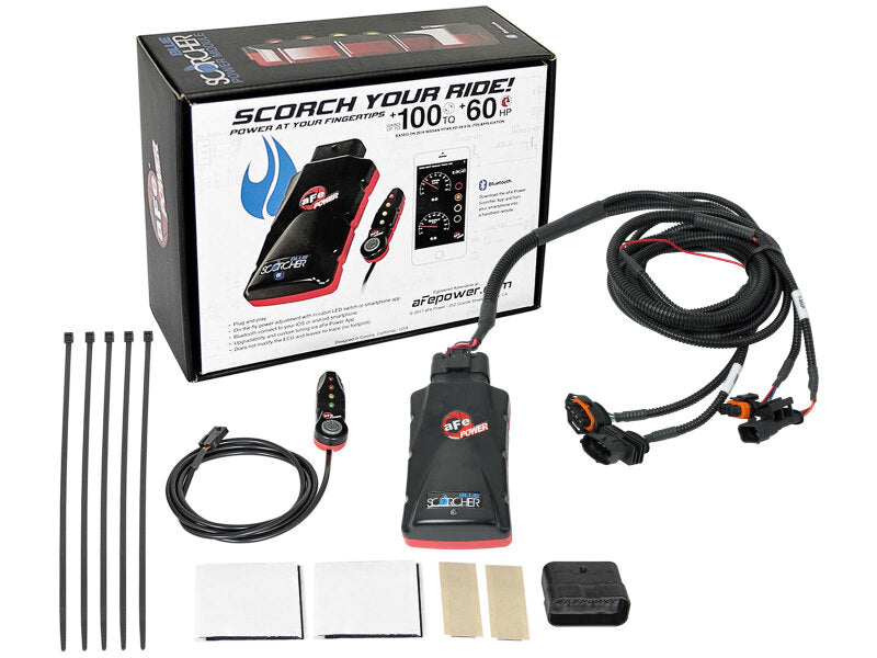 aFe Scorcher Blue Module 15-21 Ford Mustang Ecoboost L4-2.3L (t) - 77-83021
