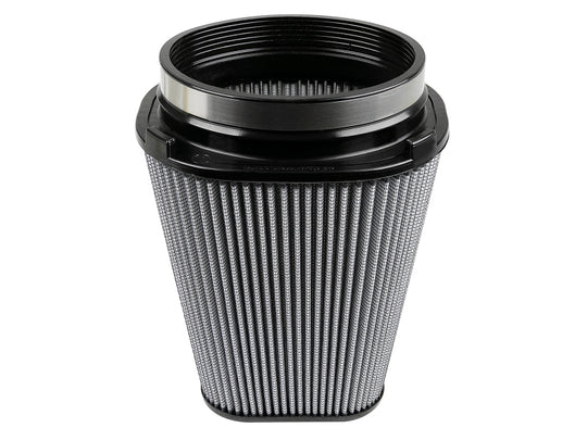 aFe MagnumFLOW Pro Dry S Air Filter (7.5x5.5in) F x (9x7in) B x (5.75x3.75in) T (Carbon) x 10in H - 21-90110-CF