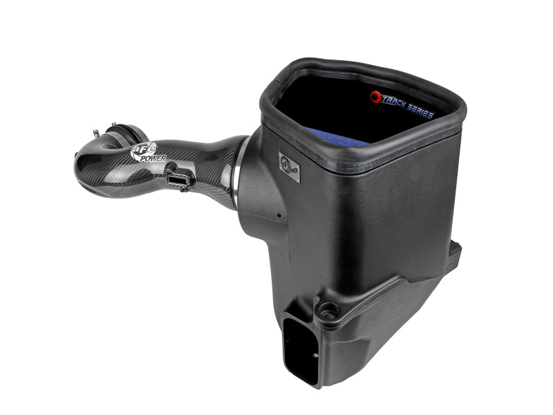 aFe 19-20 GM Trucks 5.3L/6.2L Track Series Carbon Fiber Cold Air Intake System With Pro 5R Filters - 57-10015R