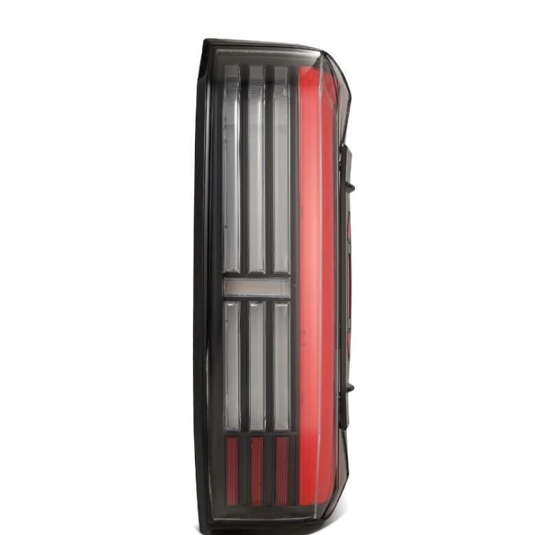 AlphaRex 22-24 Toyota Tundra NOVA-Series Prismatic LED Tail Lights - Black/Red - 673002