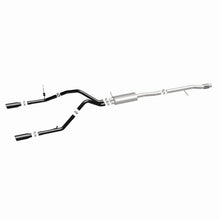 Load image into Gallery viewer, MagnaFlow SYS Cat-Back 4in Black Dual Split Rear Tips 14-15 Chevy Silverado/GMC Sierra 4.3L-5.3L - 15361