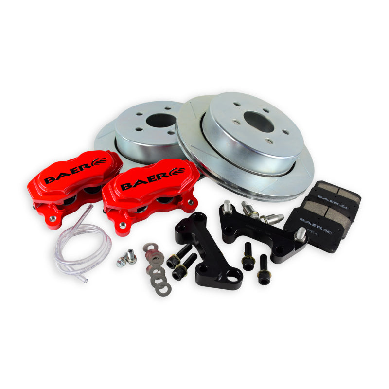 Baer Brakes 20-25 Jeep Gladiator 13in SS4 Rear SZ Brake Kit - Black - 4402007B-2