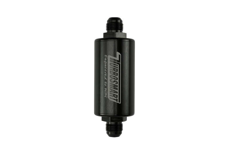 Turbosmart 10um 10AN Inline Fuel Filter - Black - TS-0402-1135