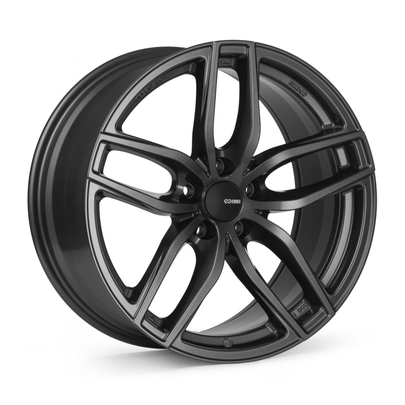 Enkei Tune 18x8 / 5x114.3 BP / ET45 / 72.6mm Bore - Gloss Gunmetal Wheel - 555-880-6545GM