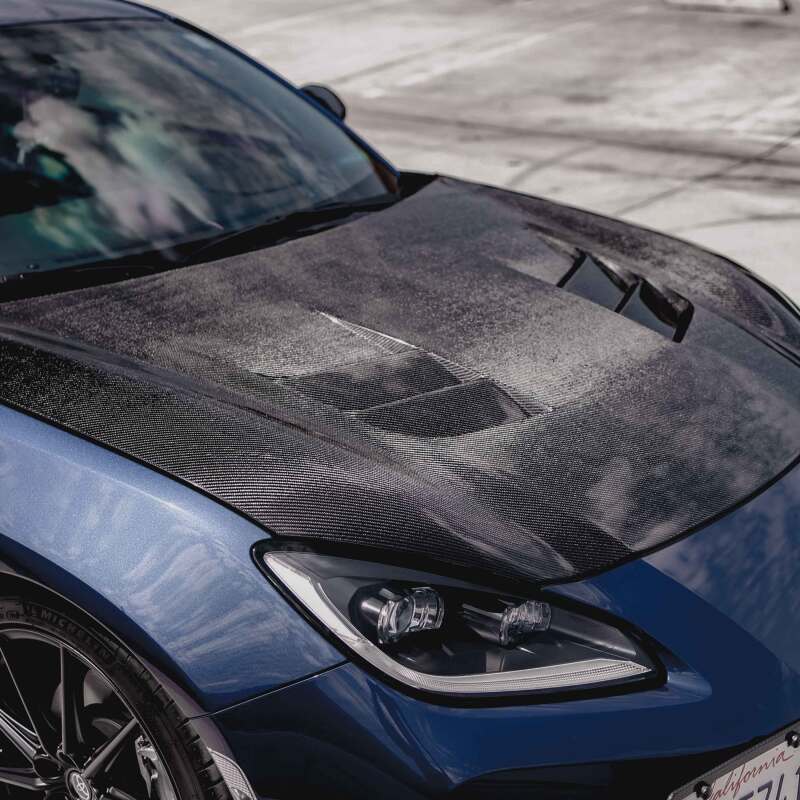Seibon 2022 Toyota GR86/Subaru BRZ TS-Style Carbon Fiber Hood - HD22TY86-TS