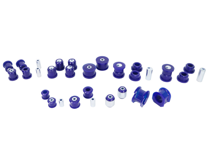 SuperPro 1993 Mazda RX-7 Base Front / Rear Vehicle Master Bushing Kit - Camber Adjustable - KIT130ADJK