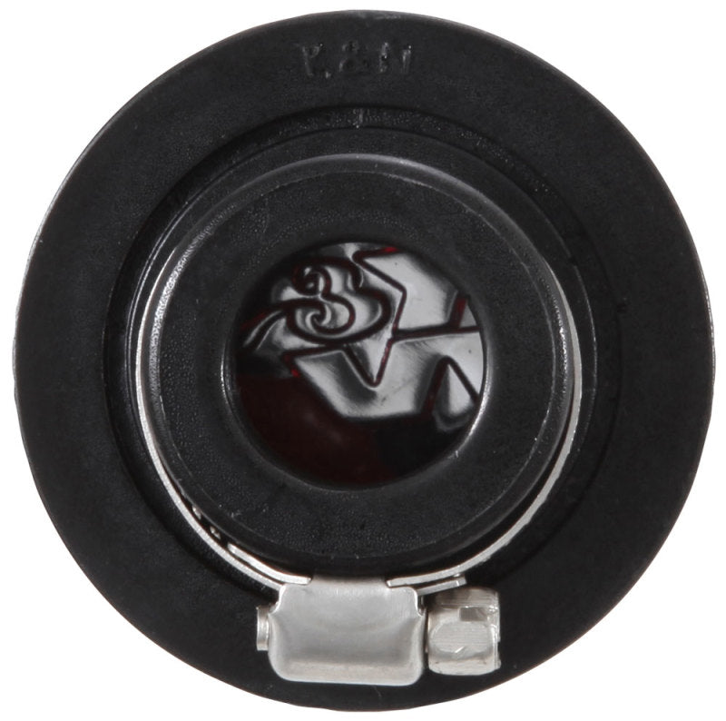 K&N 3/4 inch ID 2 inch OD 1.5 inch H Clamp On Crankcase Vent Filter - 62-1360