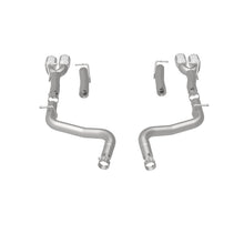 Load image into Gallery viewer, MagnaFlow Axle-Back, SS, 2.5in, Quad Split Rear 3.5in Tip 2015 Dodge Challenger 3.6L V6 - 19218