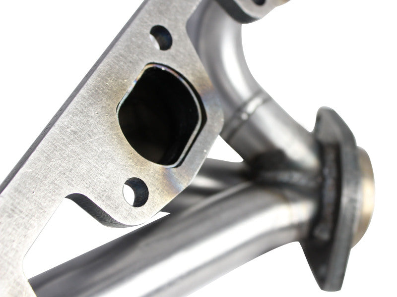 aFe Twisted Steel Header SS-409 HDR Jeep Wrangler JK 07-11 V6 3.8L - 48-46203