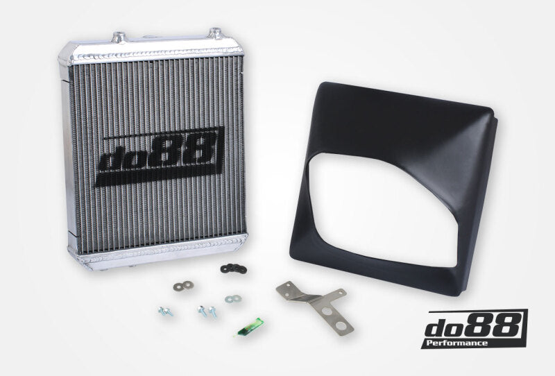 do88 15-18 BMW M2 (F87) Aluminum Remote Radiator - WC-280