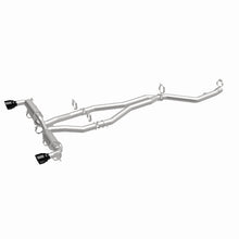 Load image into Gallery viewer, MagnaFlow 2020+ Toyota Supra SPEQ Series Cat-Back Performance Exhaust System w/ Black Chrome Tips - 19707