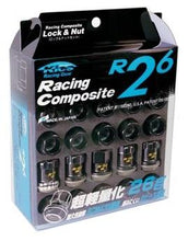 Load image into Gallery viewer, Project Kics 12X1.25 Black R26 Lug Nuts - 16+4 - 32875