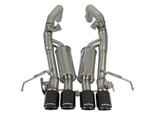 Load image into Gallery viewer, aFe MACH Force-Xp Axle-Back Exhaust System w/ Carbon Fiber Tips Chevrolet Corvette (C7) 14-19 6.2L - 49-34056-1C