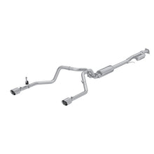 Load image into Gallery viewer, MBRP 2019+ Chevrolet Silverado 1500 / 2019+ GMC Sierra 1500 T304 SS 3in Armor Pro Cat-Back Exhaust - S5021304