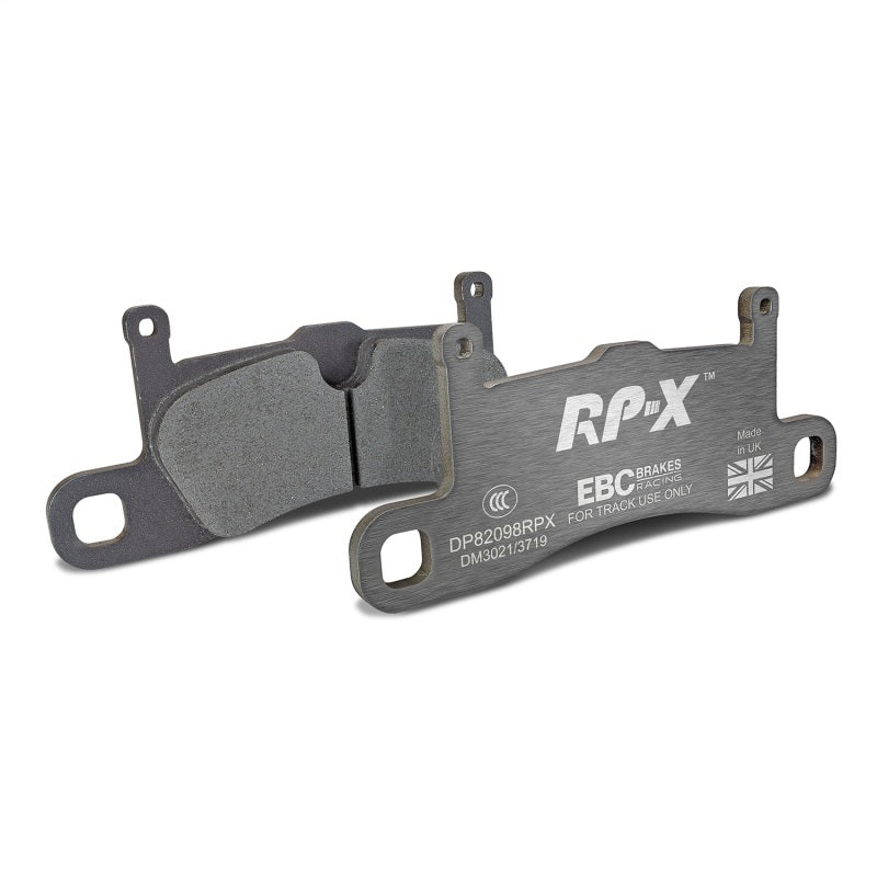EBC Racing 12-15 Porsche 911 (991) Carrera 3.4L (Cast Iron Rotor Only) RP-X Rear Brake Pads - DP82098RPX