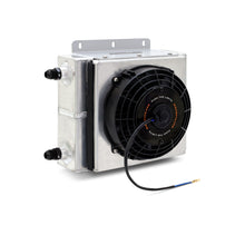 Load image into Gallery viewer, Mishimoto Universal Oil Cooler Kit 23 Row Cooler and 1in x 8in Fan