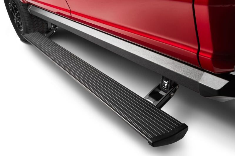 AMP Research 2021 Ford F-150 SuperCrew & 22-23 F-150 Lightning CC PowerStep XL - Black - 77152-01A