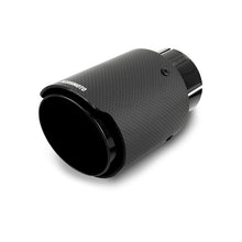 Load image into Gallery viewer, Mishimoto Carbon Fiber Muffler Tip 3in Inlet 4in Outlet Black