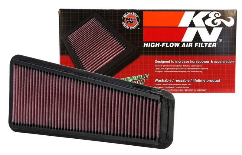 K&N 05-10 Toyota Tacoma/Tundra / 02-09 4Runner / 07-09 FJ Cruiser Drop In Air Filter - 33-2281