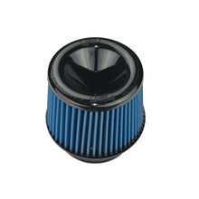 Load image into Gallery viewer, Injen AMSOIL Ea Nanofiber Dry Air Filter - 4.50 Filter 6.75 Base / 5 Tall / 5 Top - X-1018-BB