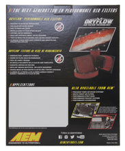 Load image into Gallery viewer, AEM 12-20 Chevrolet Malibu 1.5L/1.8L/2.0L DryFlow Air Filter - 28-50049