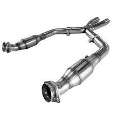 Load image into Gallery viewer, Kooks 05-10 Ford Mustang GT 4.6L 3V Auto/Manual 2 1/2in x 2 1/2in OEM Cat X Pipe Kooks HDR Req - 11313200