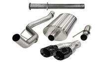 Load image into Gallery viewer, Corsa 2011-2014 Ford F-150 Raptor 6.2L V8 145in Wheelbase Black Xtreme Cat-Back Exhaust - 14760BLK