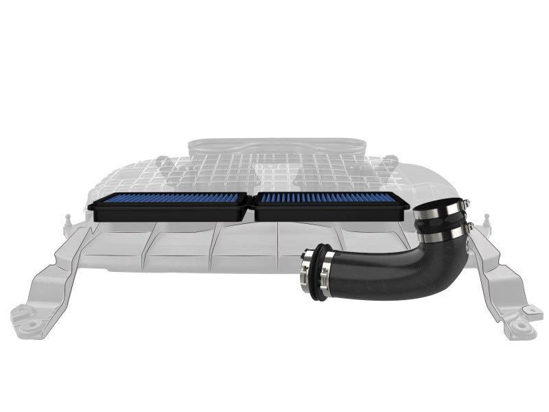 aFe Super Stock Carbon Fiber Pro 5R Induction System 2021 RAM 1500 TRX V8-6.2L SC - 55-10014RC