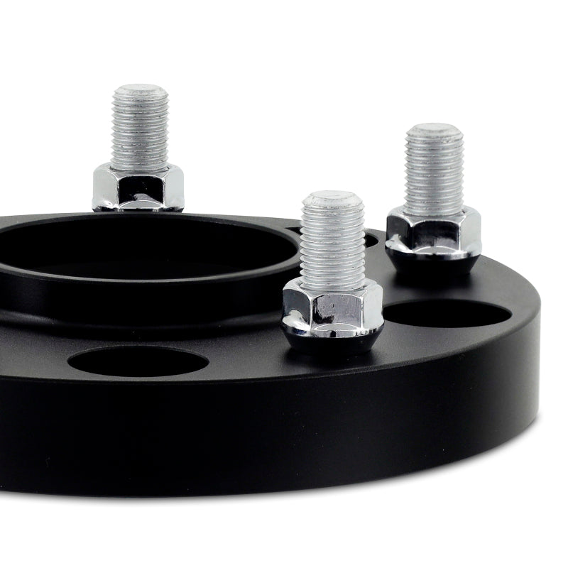 Mishimoto Wheel Spacers - 5x127 - 71.6CB - 38.1 - 1/2 - Black - BNWS-014-381BK