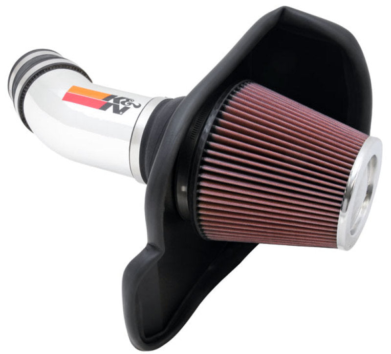 K&N Performance Intake Kit TYPHOON; 11 Dodge Challenger 6.4L V8 - 69-2545TP