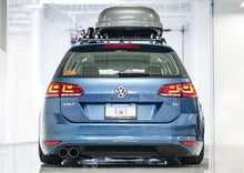 Load image into Gallery viewer, AWE Tuning VW MK7 Golf SportWagen Touring Edition Exhaust w/Chrome Silver Tips (90mm) - 3015-22048
