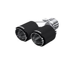 Load image into Gallery viewer, MBRP Universal Carbon Fiber Dual Tip 3.5in OD/2.5in Inlet - T5170CF