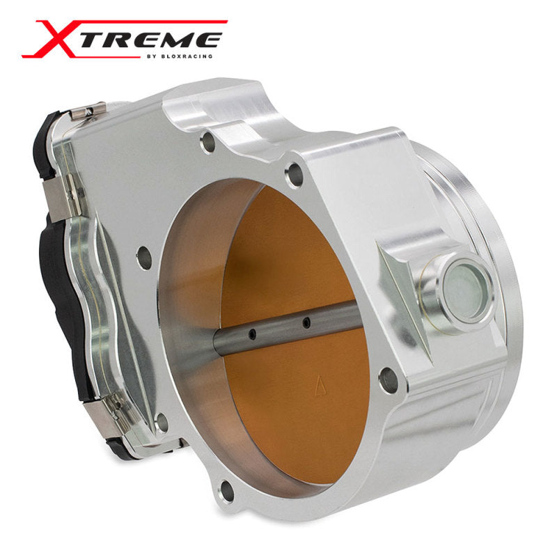 BLOX Racing 2015+ Dodge Hellcat / Jeep Trackhawk 6.2L 105mm Electronic Billet Throttle Body - Silver - BXIM-00255-SI