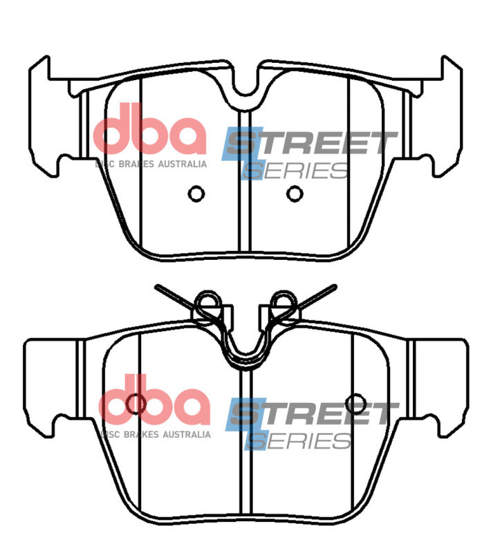 DBA 2020+ BMW 1-Series/2-Series Street Series Rear Brake Pads - DB15128SS