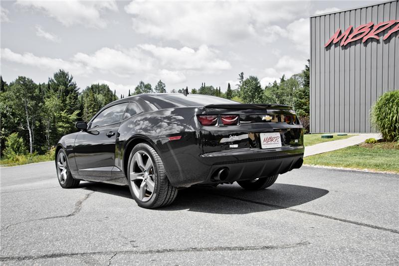 MBRP 2010-2015 Chevrolet Camaro V6 3.6L 3in Black Coated Axle Back Muffler Delete - S7021BLK